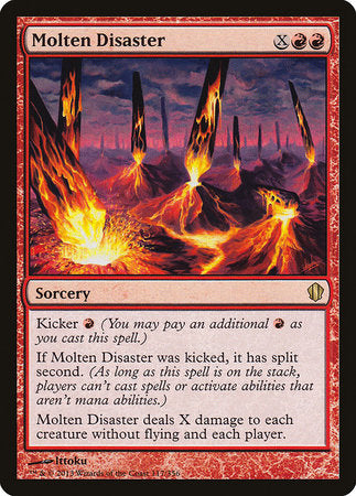 Molten Disaster [Commander 2013] | Dumpster Cat Games
