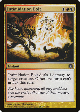Intimidation Bolt [Alara Reborn] | Dumpster Cat Games