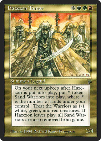 Hazezon Tamar [Legends] | Dumpster Cat Games