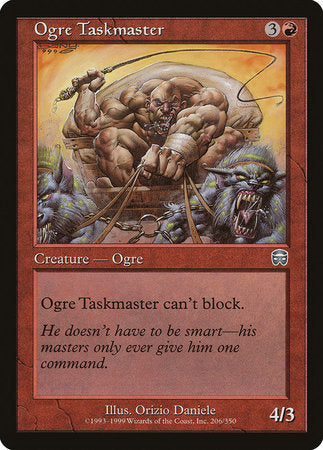 Ogre Taskmaster [Mercadian Masques] | Dumpster Cat Games