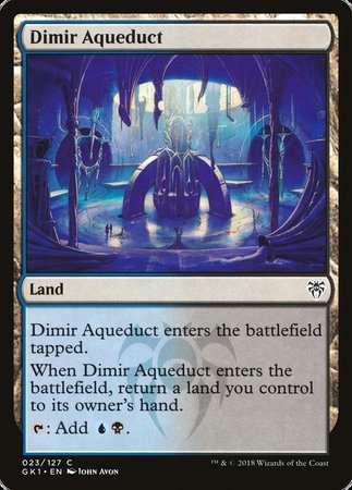 Dimir Aqueduct [GRN Guild Kit] | Dumpster Cat Games