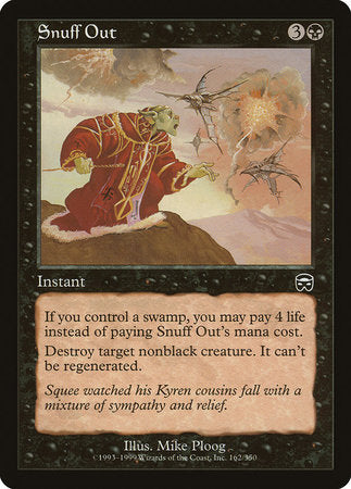 Snuff Out [Mercadian Masques] | Dumpster Cat Games
