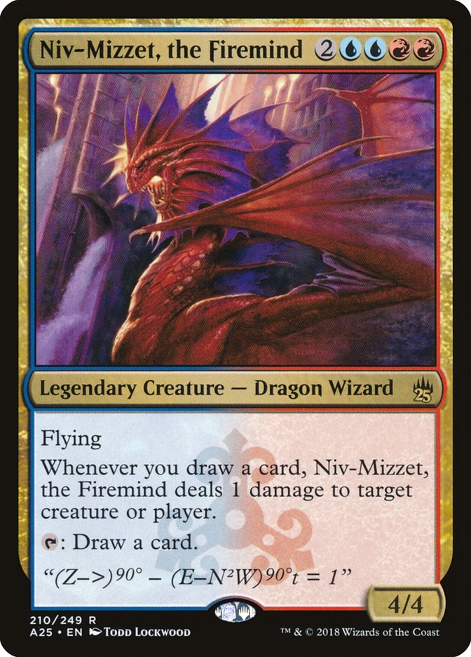 Niv-Mizzet, the Firemind [Masters 25] | Dumpster Cat Games