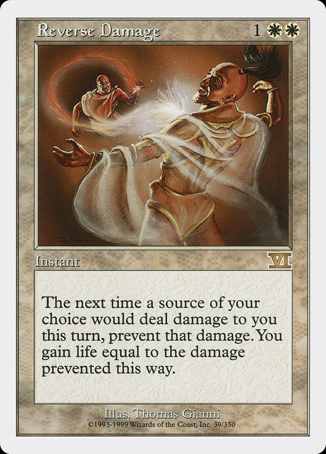 Reverse Damage [Classic Sixth Edition] | Dumpster Cat Games