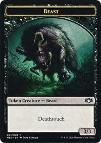 Beast Token [Mythic Edition: War of the Spark] | Dumpster Cat Games