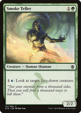 Smoke Teller [Khans of Tarkir] | Dumpster Cat Games