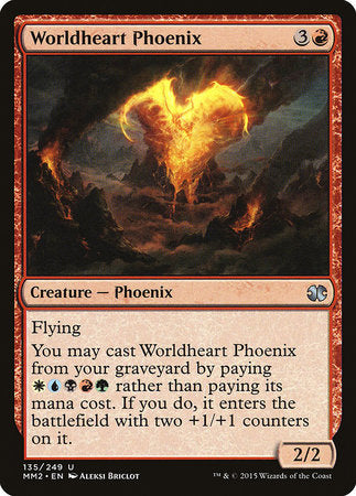 Worldheart Phoenix [Modern Masters 2015] | Dumpster Cat Games