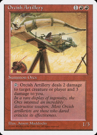 Orcish Artillery [Fourth Edition] | Dumpster Cat Games