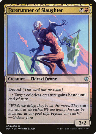 Forerunner of Slaughter [Duel Decks: Zendikar vs. Eldrazi] | Dumpster Cat Games