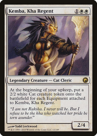 Kemba, Kha Regent [Scars of Mirrodin] | Dumpster Cat Games