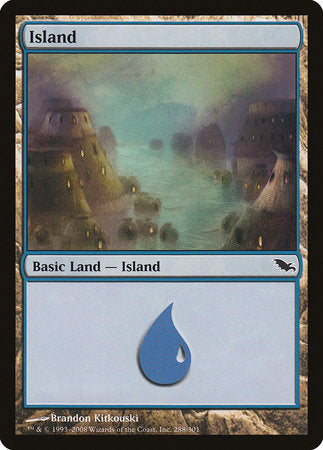 Island (288) [Shadowmoor] | Dumpster Cat Games