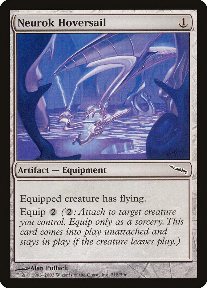 Neurok Hoversail [Mirrodin] | Dumpster Cat Games