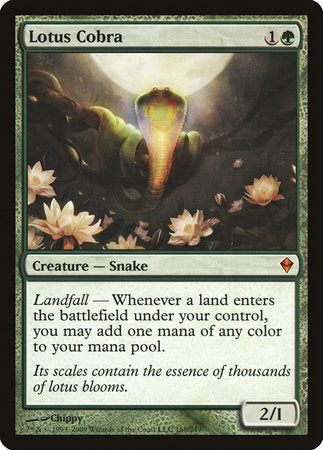 Lotus Cobra [Zendikar] | Dumpster Cat Games