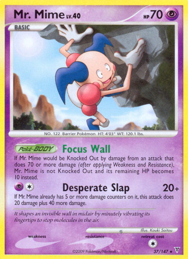 Mr. Mime (37/147) [Platinum: Supreme Victors] | Dumpster Cat Games