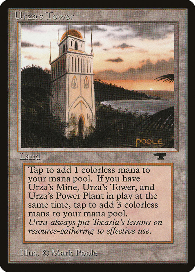 Urza's Tower (Sunset) [Antiquities] | Dumpster Cat Games