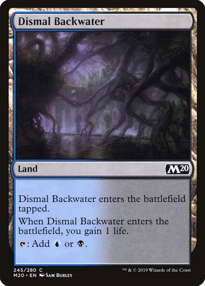 Dismal Backwater [Core Set 2020] | Dumpster Cat Games