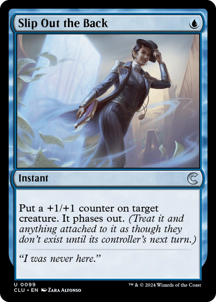 Slip Out the Back [Ravnica: Clue Edition] | Dumpster Cat Games