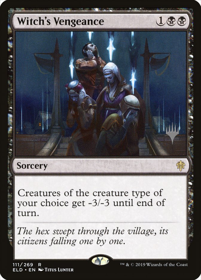 Witch's Vengeance (Promo Pack) [Throne of Eldraine Promos] | Dumpster Cat Games