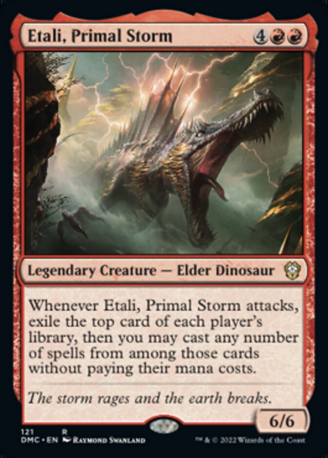 Etali, Primal Storm [Dominaria United Commander] | Dumpster Cat Games