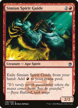 Simian Spirit Guide [Masters 25] | Dumpster Cat Games