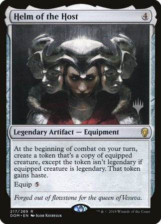 Helm of the Host [Dominaria Promos] | Dumpster Cat Games