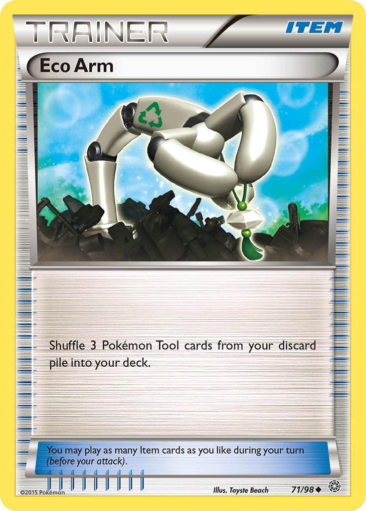 Eco Arm (71/98) [XY: Ancient Origins] | Dumpster Cat Games