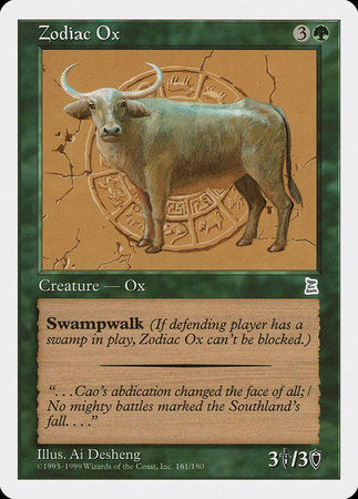 Zodiac Ox [Portal Three Kingdoms] | Dumpster Cat Games