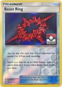 Beast Ring (102/131) (League Promo) [Sun & Moon: Forbidden Light] | Dumpster Cat Games