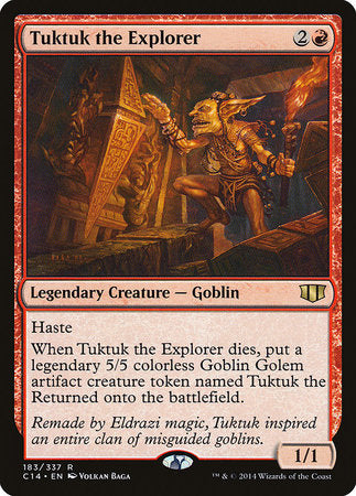Tuktuk the Explorer [Commander 2014] | Dumpster Cat Games