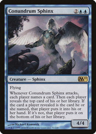Conundrum Sphinx [Magic 2011] | Dumpster Cat Games