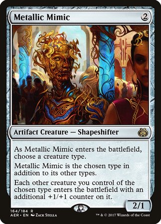 Metallic Mimic [Aether Revolt] | Dumpster Cat Games