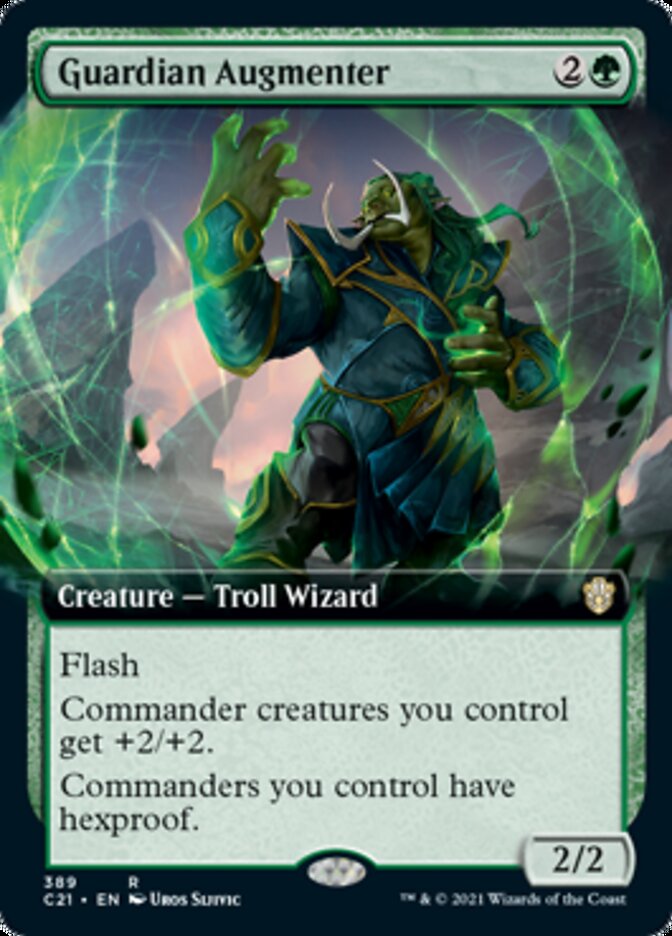Guardian Augmenter (Extended) [Commander 2021] | Dumpster Cat Games