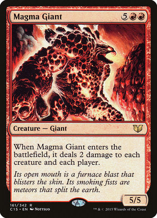 Magma Giant [Commander 2015] | Dumpster Cat Games