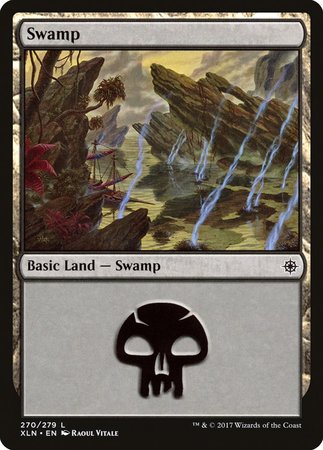 Swamp (270) [Ixalan] | Dumpster Cat Games