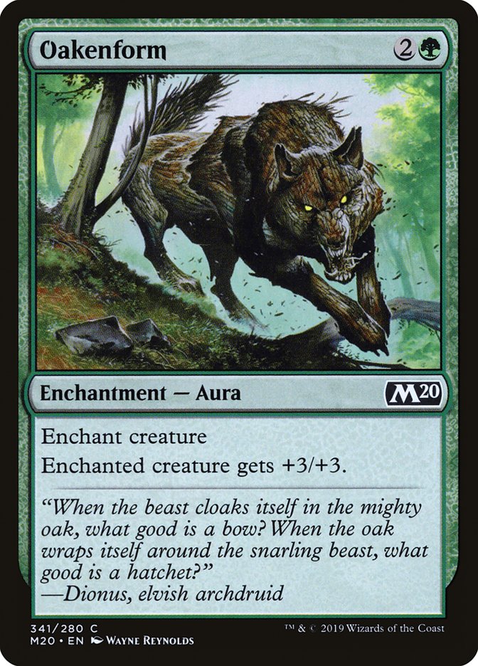 Oakenform [Core Set 2020] | Dumpster Cat Games