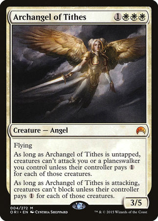 Archangel of Tithes [Magic Origins] | Dumpster Cat Games