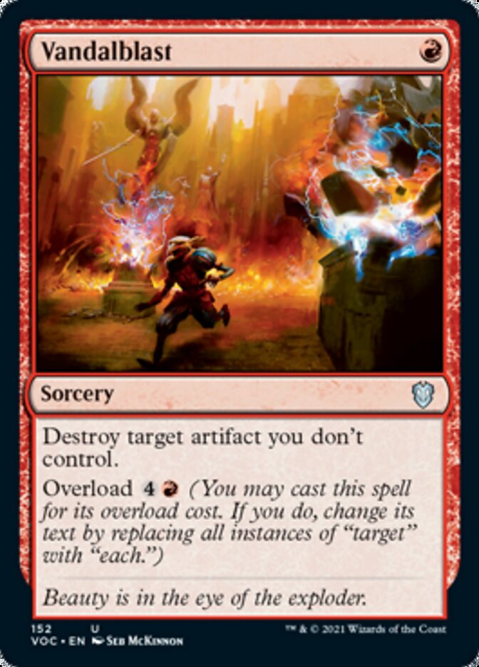 Vandalblast [Innistrad: Crimson Vow Commander] | Dumpster Cat Games