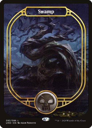 Swamp (Full Art) [Unsanctioned] | Dumpster Cat Games
