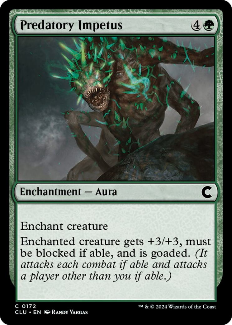 Predatory Impetus [Ravnica: Clue Edition] | Dumpster Cat Games