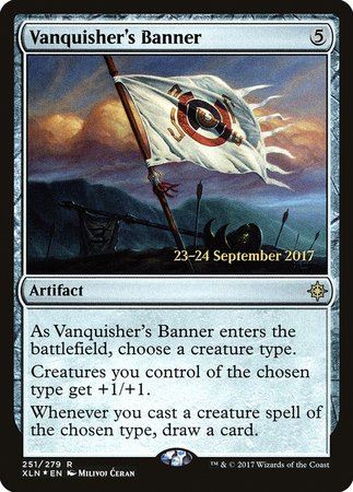 Vanquisher's Banner [Ixalan Promos] | Dumpster Cat Games