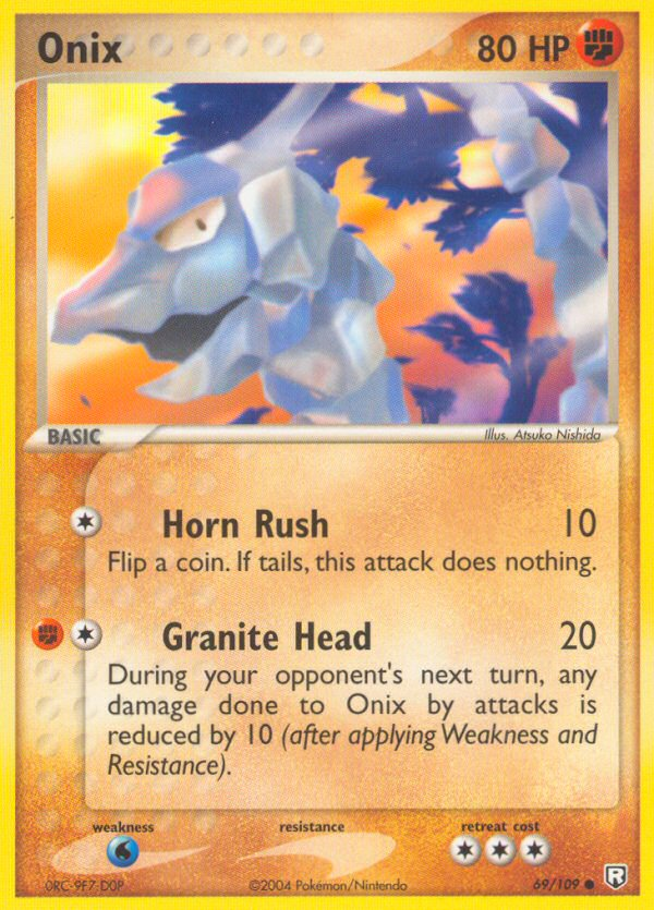 Onix (69/109) [EX: Team Rocket Returns] | Dumpster Cat Games