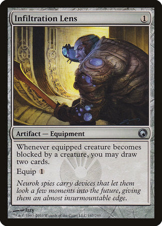 Infiltration Lens [Scars of Mirrodin] | Dumpster Cat Games