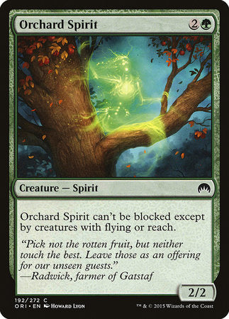 Orchard Spirit [Magic Origins] | Dumpster Cat Games