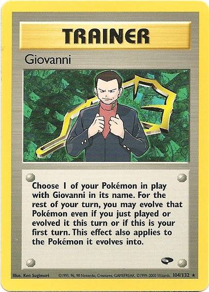 Giovanni (104/132) [Gym Challenge Unlimited] | Dumpster Cat Games