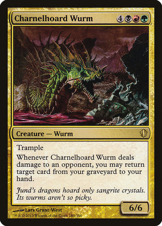 Charnelhoard Wurm [Commander 2013] | Dumpster Cat Games