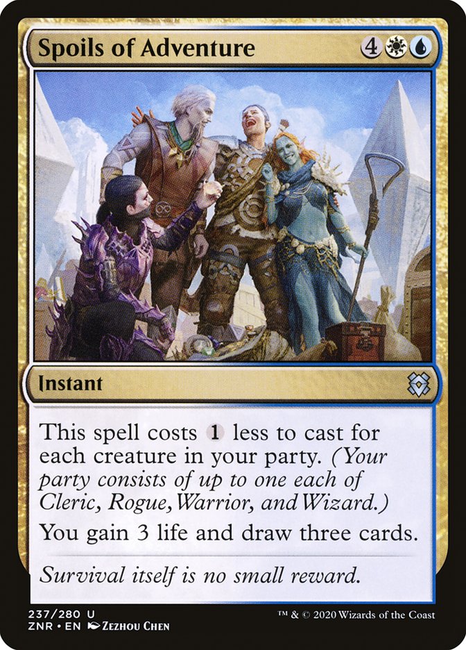 Spoils of Adventure [Zendikar Rising] | Dumpster Cat Games