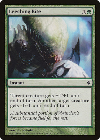Leeching Bite [New Phyrexia] | Dumpster Cat Games
