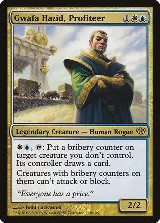 Gwafa Hazid, Profiteer [Conflux] | Dumpster Cat Games