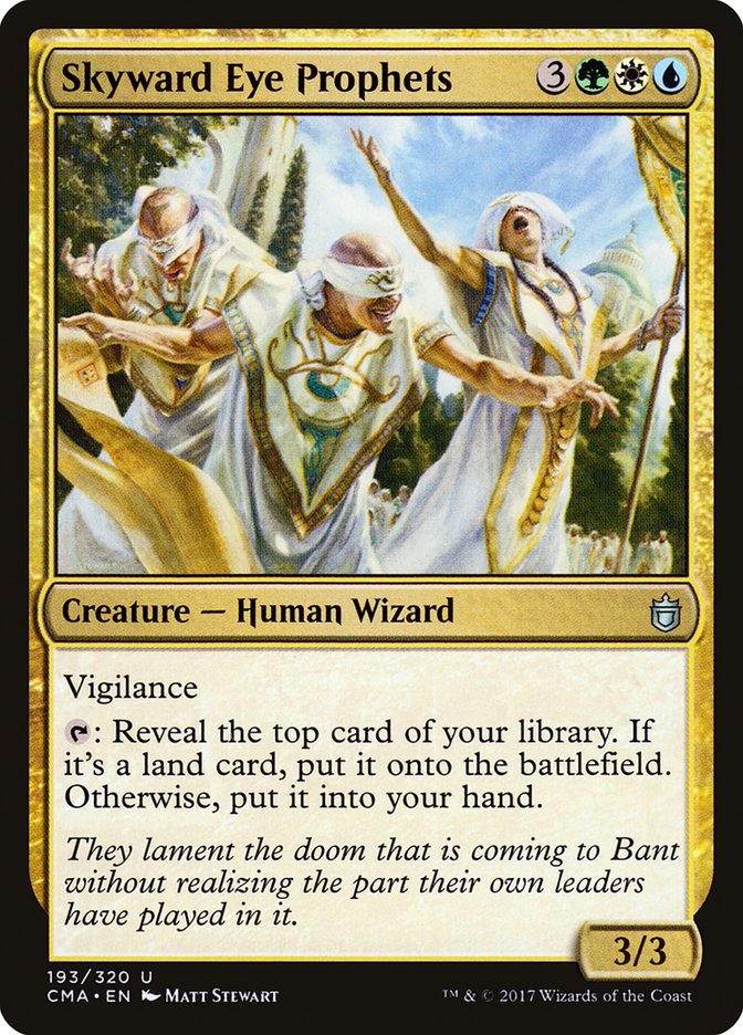 Skyward Eye Prophets [Commander Anthology] | Dumpster Cat Games