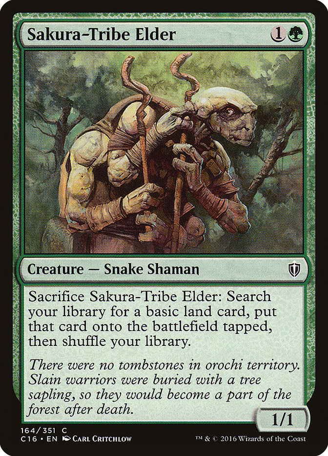 Sakura-Tribe Elder [Commander 2016] | Dumpster Cat Games